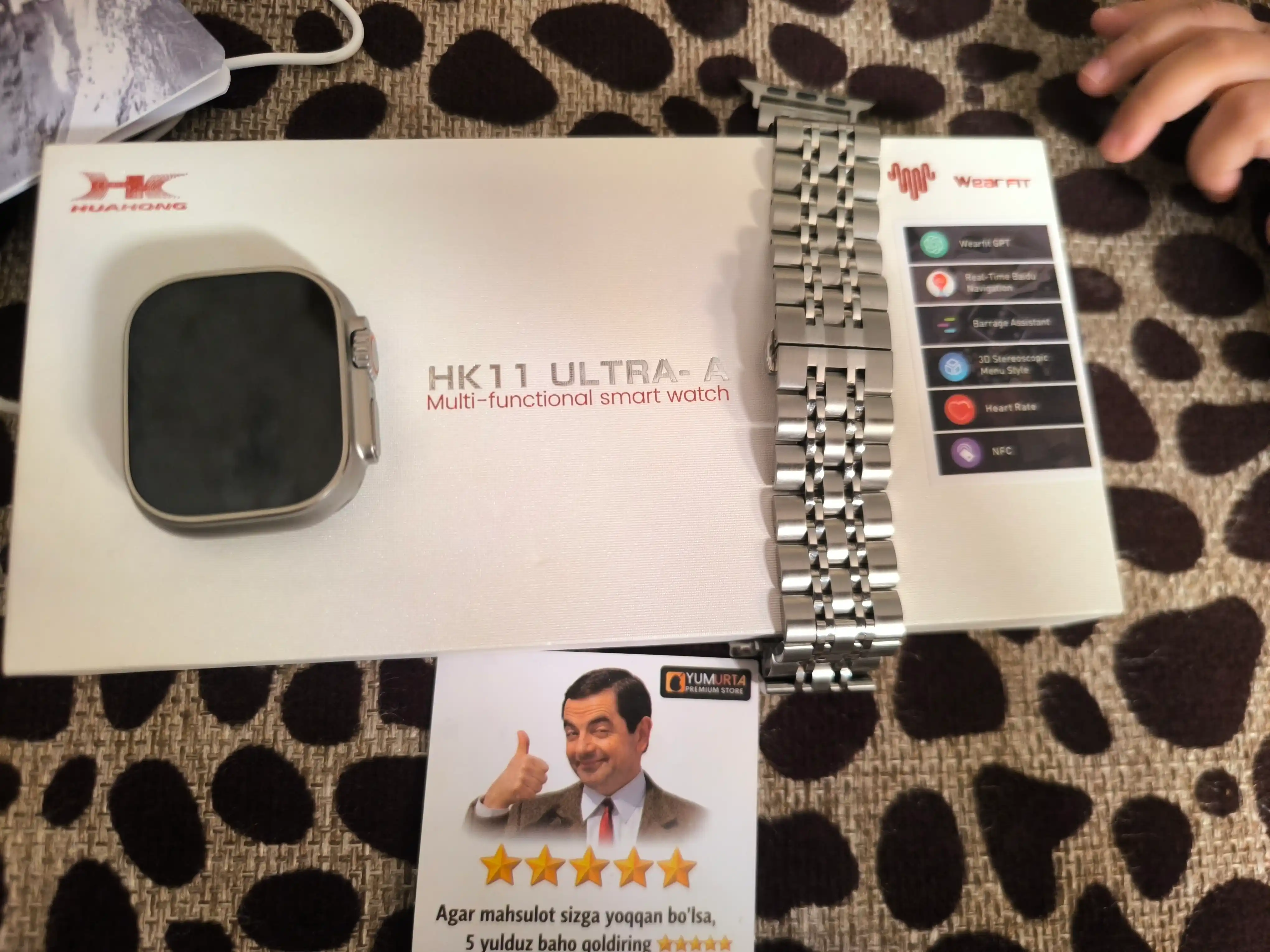 Умные часы Smart Watch HK11 Ultra A для iOS и Android, 49 mm