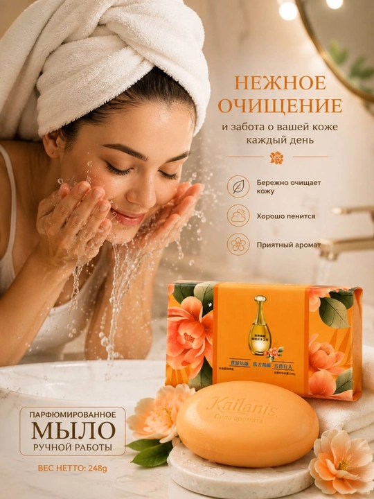 Parfyumlashgan kosmetik sovun