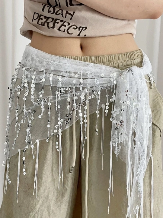 Tangalar bilan arabcha belbog‘, sharqona belly dance aksessuarlari