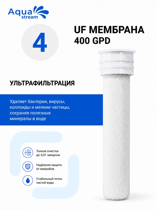 Фильтр для воды под мойку NW-UF-305, 5 ступеней очистки