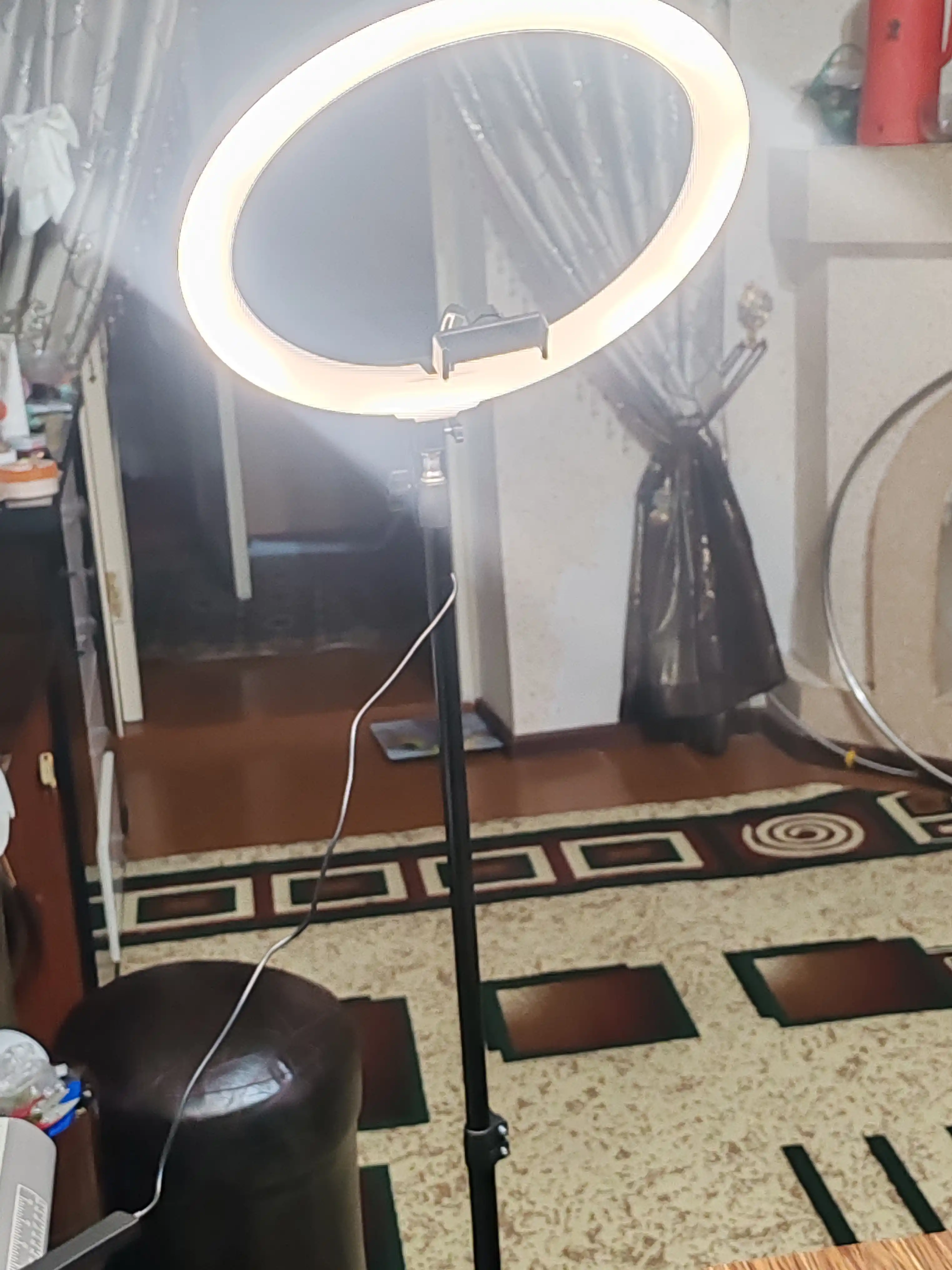RGB Ring Light MJ-36 14 дюймов кольцевая LED лампа со штативом и держателем телефона
