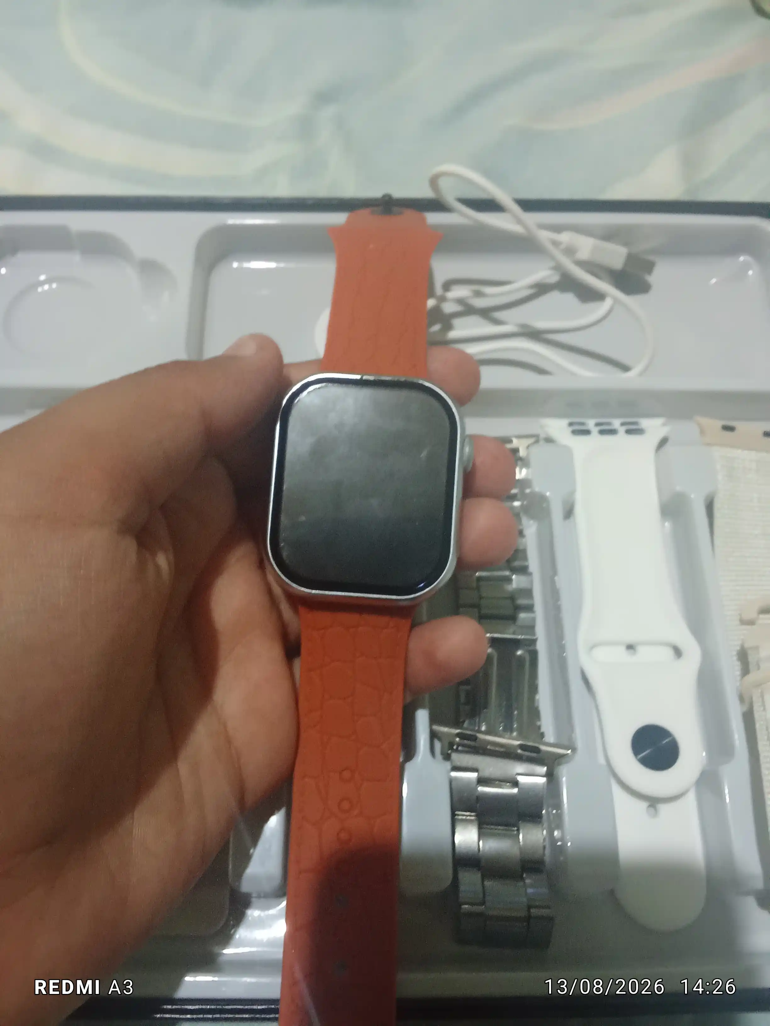 Умные часы Smart Watch 8, для Android и iOS, беспроводная зарядка, 45 мм
