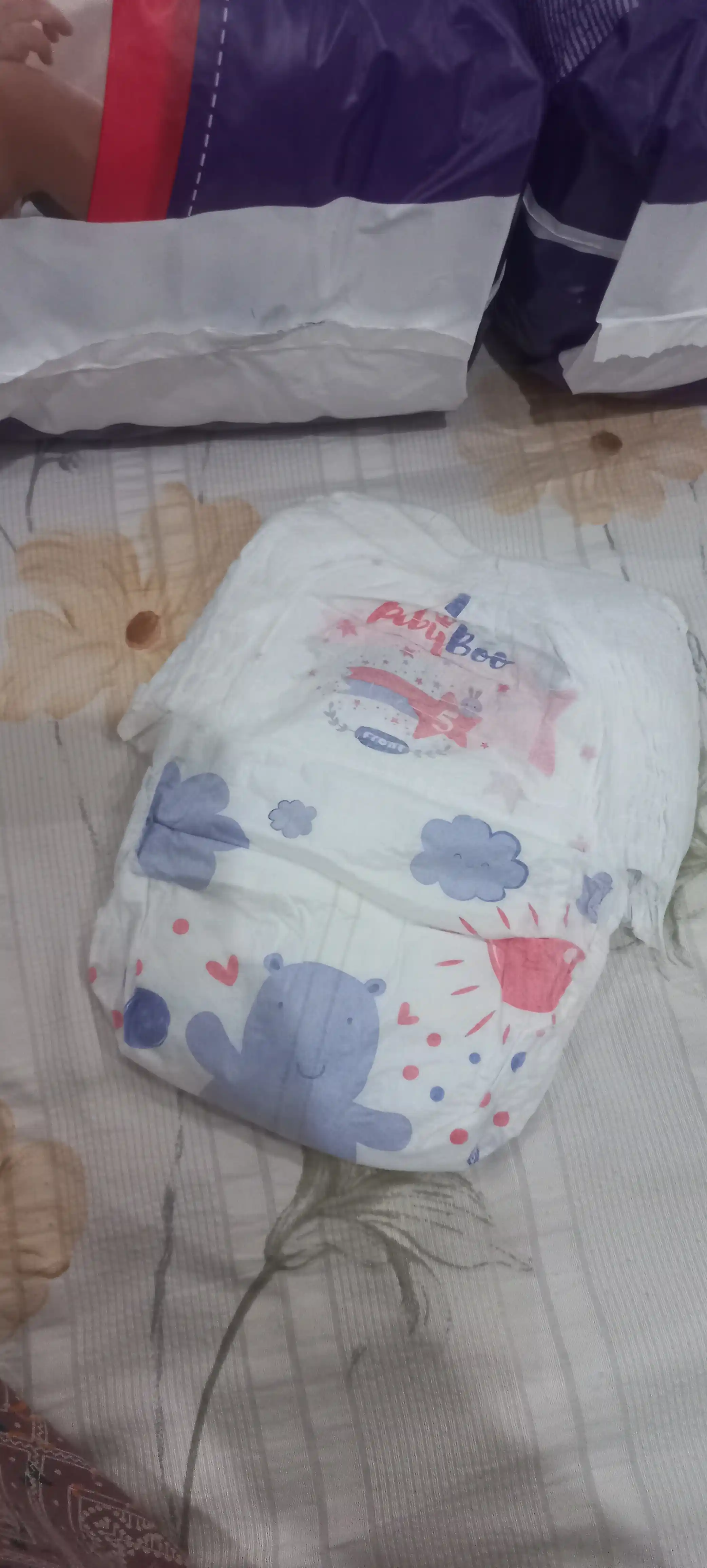 Bolalar trusik tagliklari BabyBoo UltraSoft  №5, 11-18 kg, 32 dona
