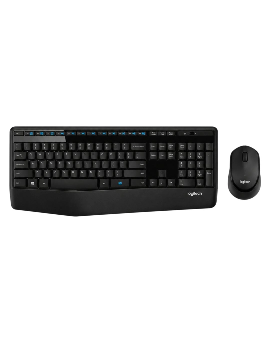 Клавиатура и мышь Logitech MK345, беспроводные, полноразмерные, до 10 м