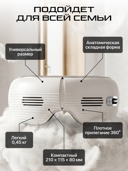 Массажные очки Genau Eye Q3