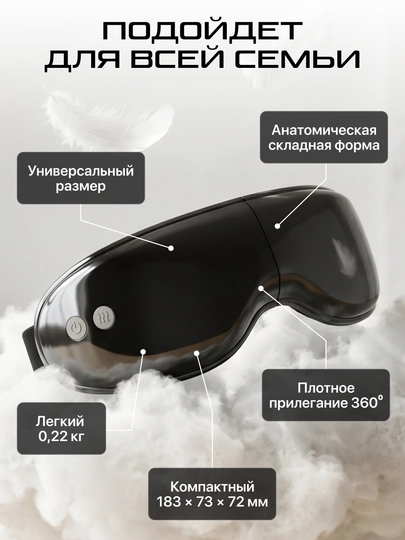 Массажные очки Genau Eye Q2