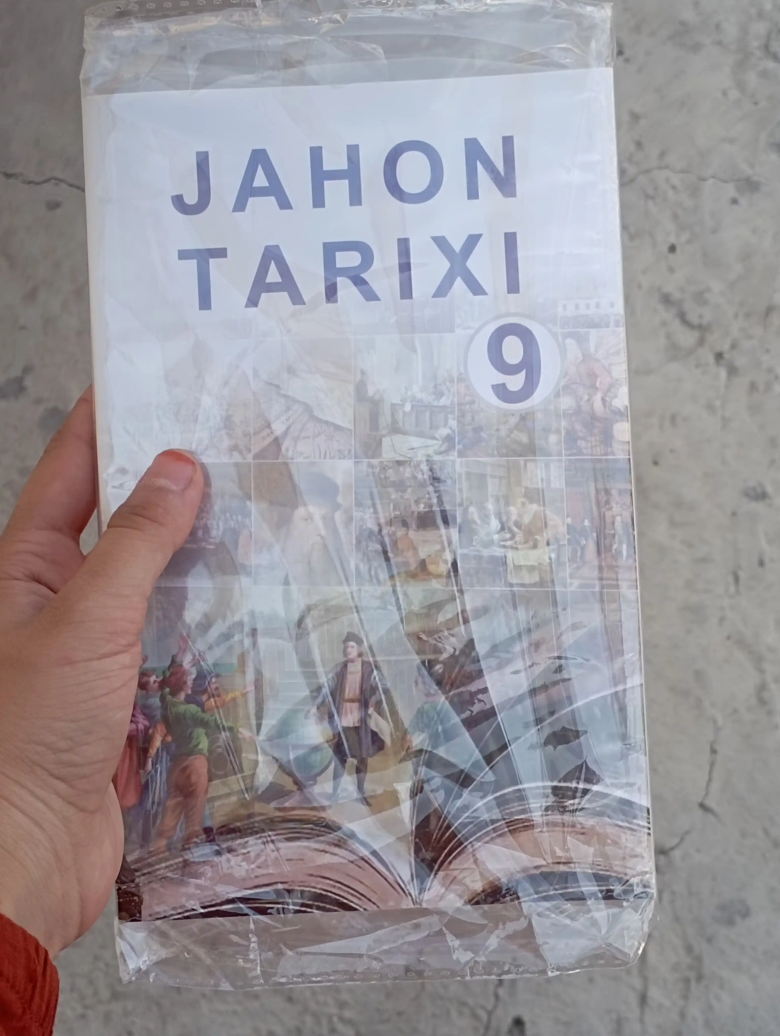 Jahon tarixi. 9-sinf 2024 rangli A5 format o'zbek tilida