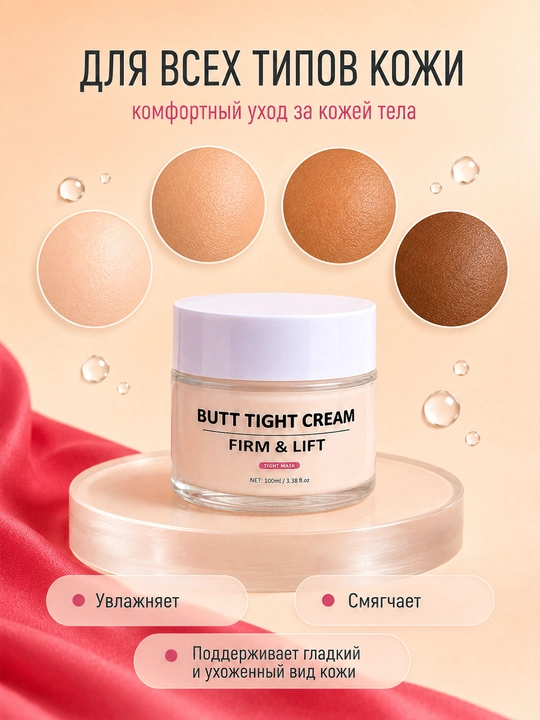 Dumba va sonlar uchun taranglashtiruvchi krem Firm & Lift 100 ml
