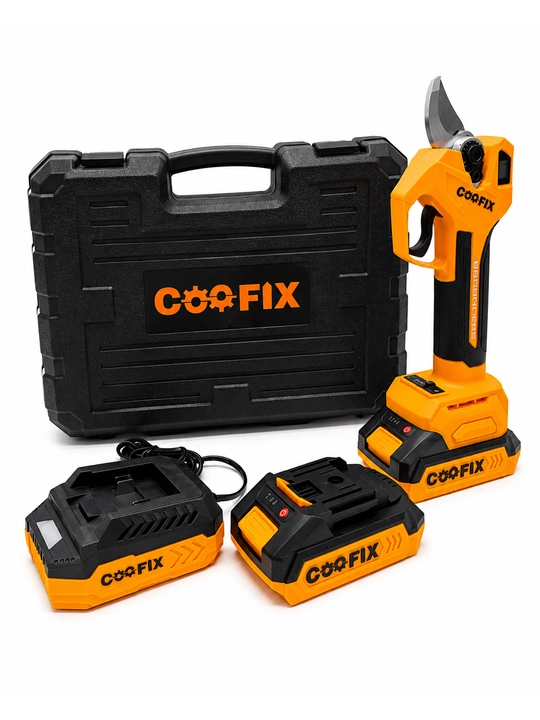 COOFIX |akkumulyatorli bog‘ qaychisi, 20 V tok kesuvchi