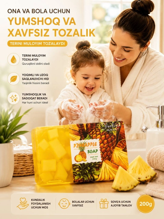 Parfyumlashgan kosmetik sovun - 