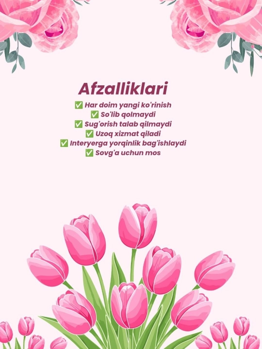 Sun’iy gullar kompozitsiyasi gultuvak bilan, dekorativ interyer uchun
