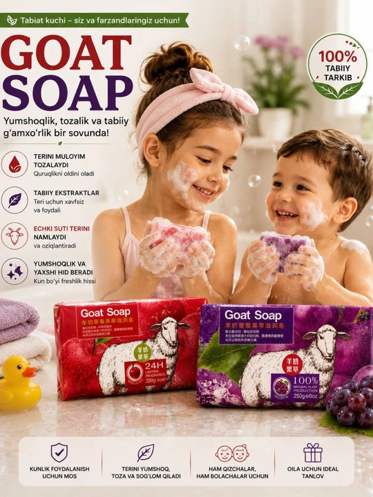 Parfyumlashgan kosmetik sovun