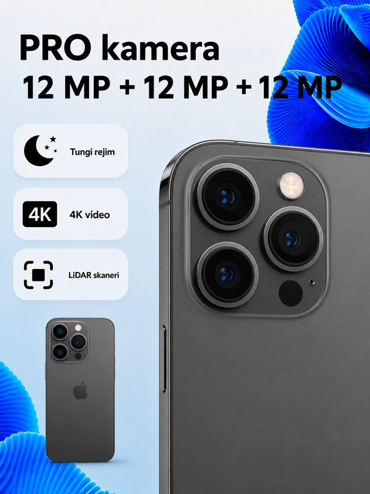 Apple iPhone 13 Pro —  процессор A15 Bionic, Face ID, SIM + eSIM зарегистрированы