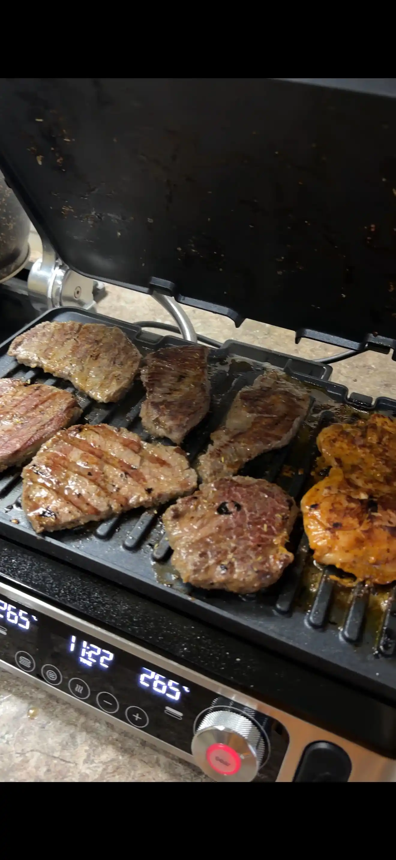 Elektr gril Braun CG9160 MultiGrill 9 Pro, 2200 Vt, termoshup bilan