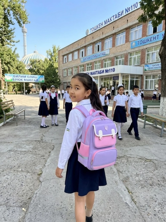 Qizlar va o'g'il bolalar uchun maktab ryukzaki, ortopedik