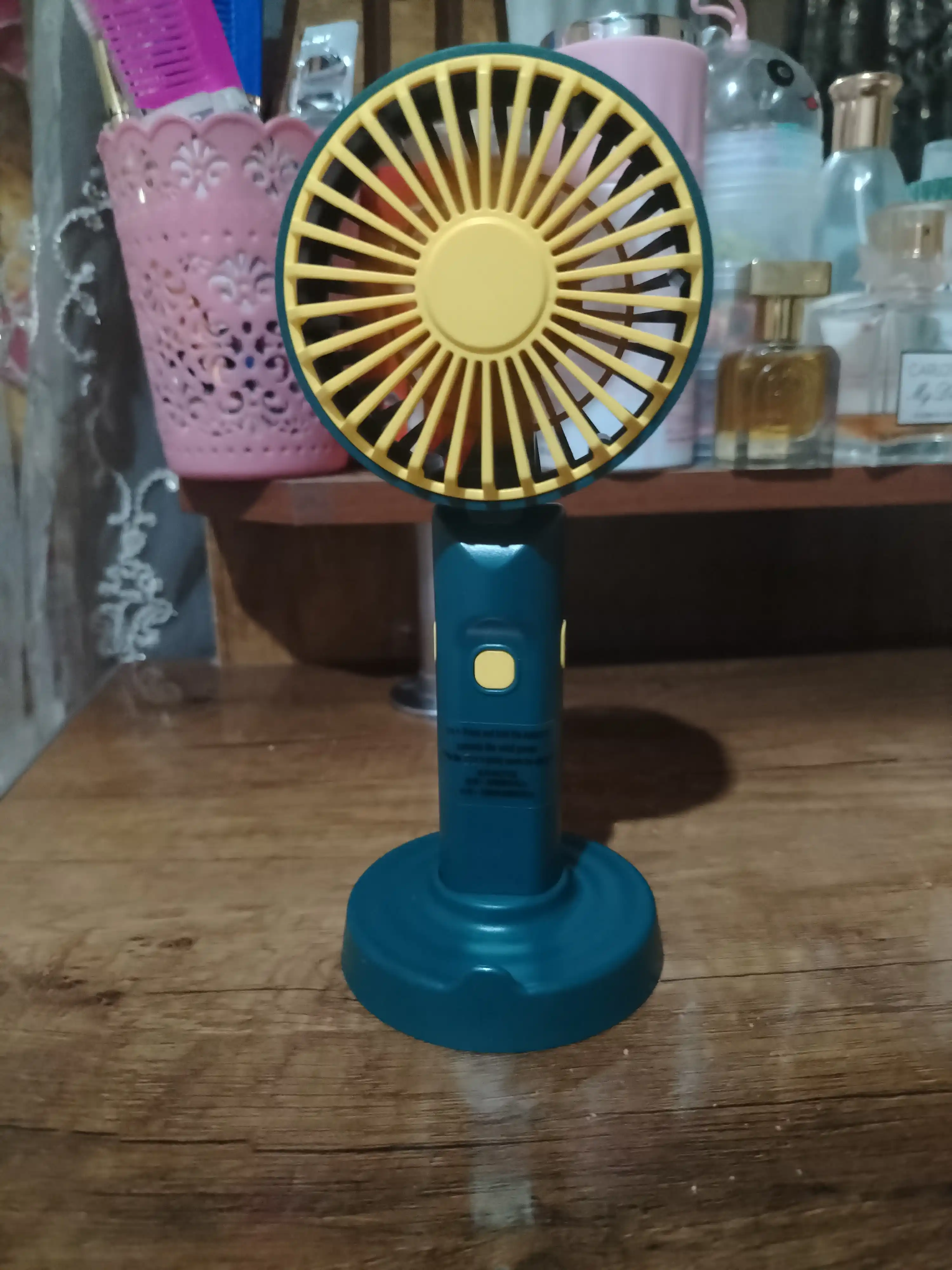 Mini qo‘l ventilyatori, stol usti, USB portativ, tasodifiy rang
