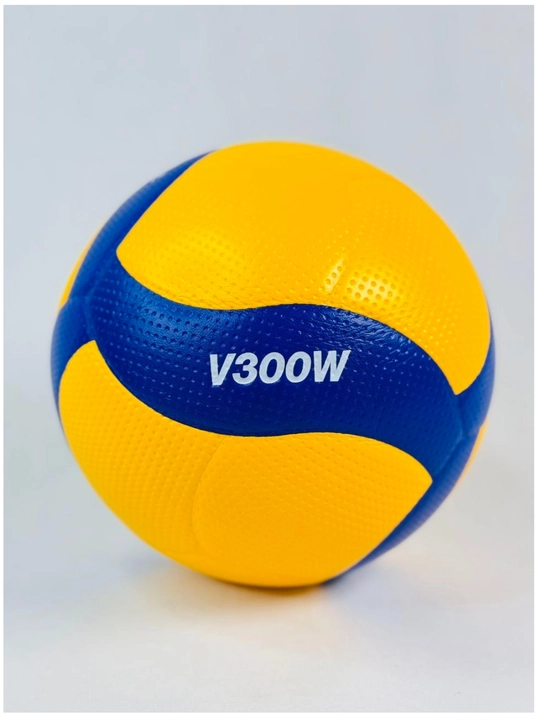 V300W voleybol to‘pi, ko‘k-sariq rang, mashg‘ulotlar uchun - 