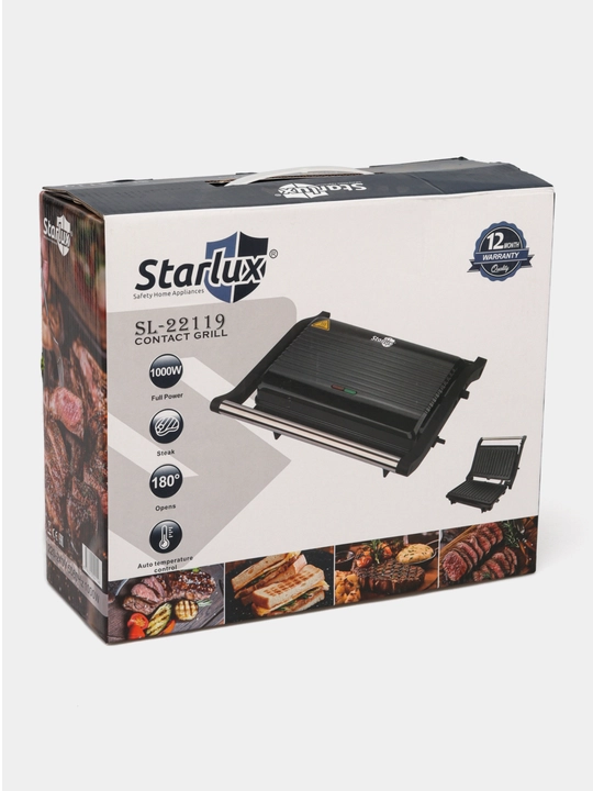 Электрический гриль-тостер Starlux SL-22119 (1000 Вт)
