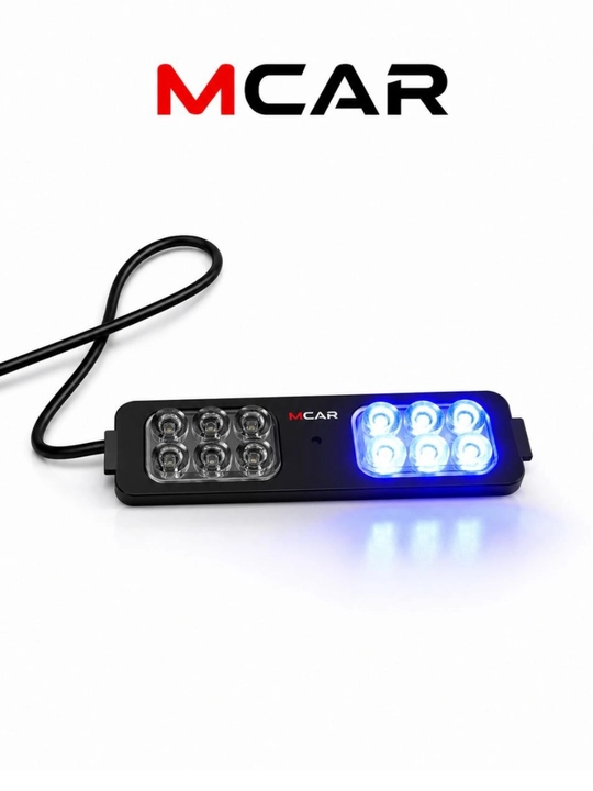 12 V Mcar. migalka 12 ko'zli barcha turdagi avtomobillar va Moto skuterlar uchun