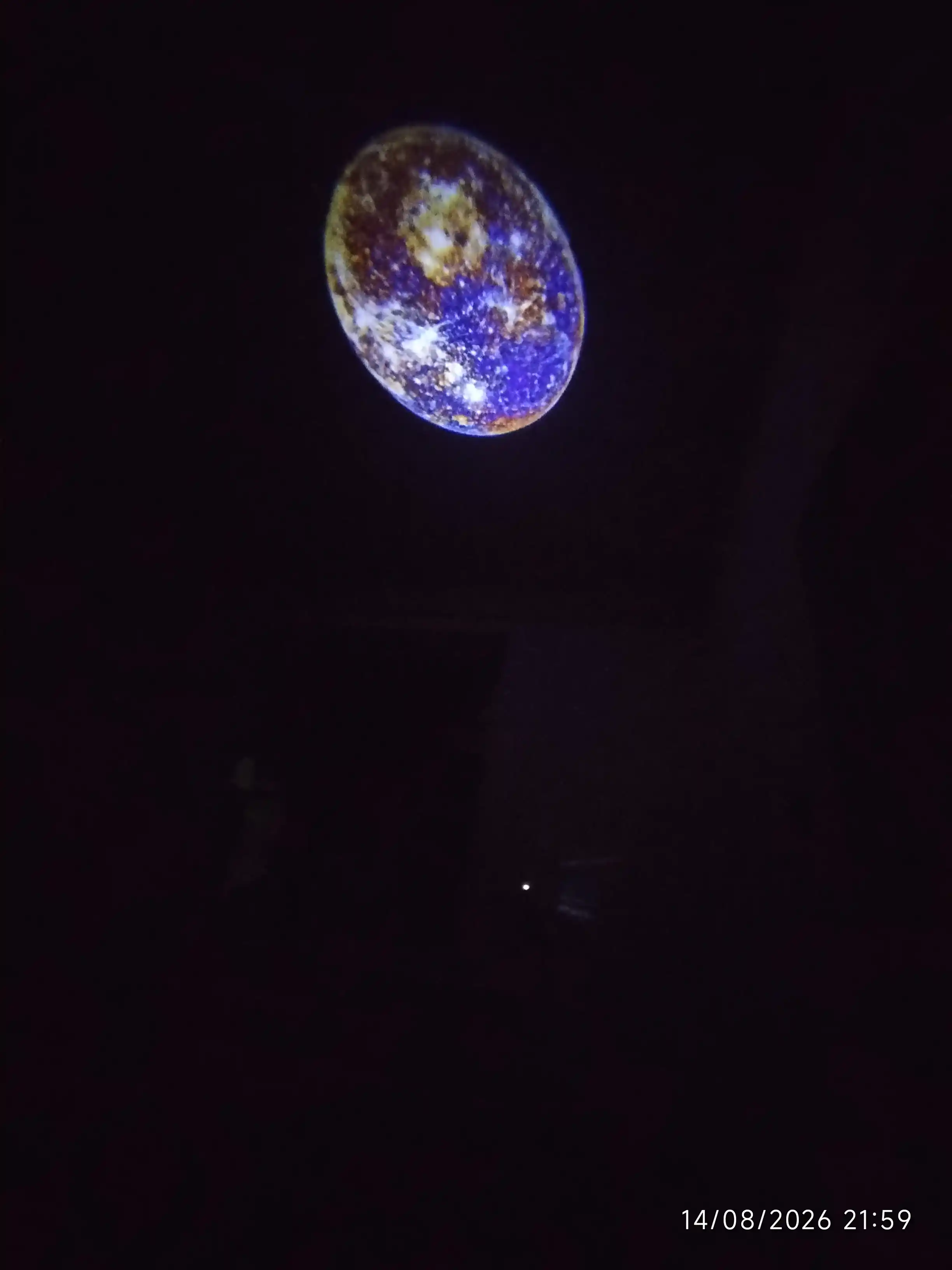 Космический LED-проектор с 10 сменными линзами, ночник планет, USB, для комнаты и подарка