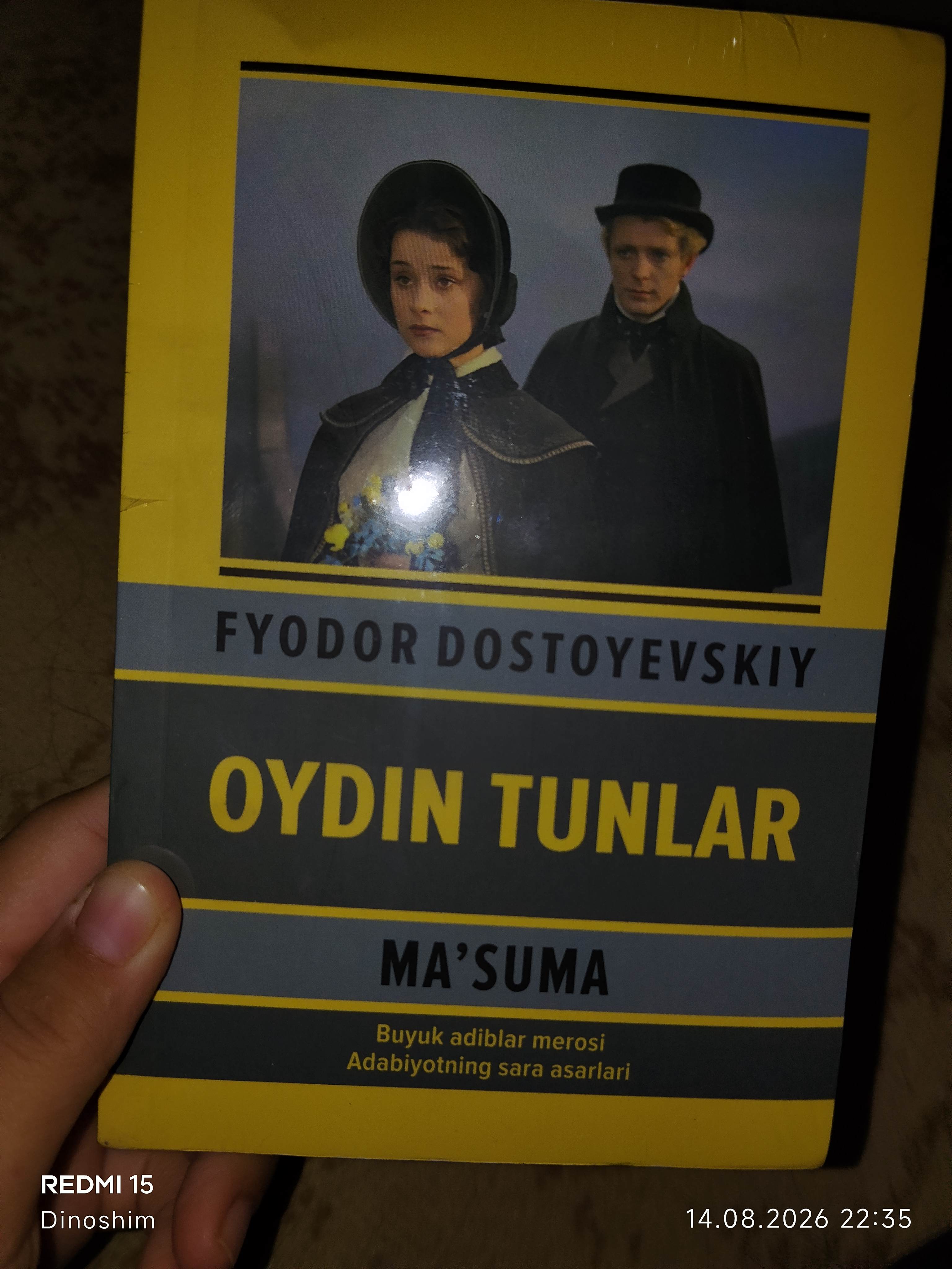 Oydin tunlar — Fyodor Dostoyevskiy