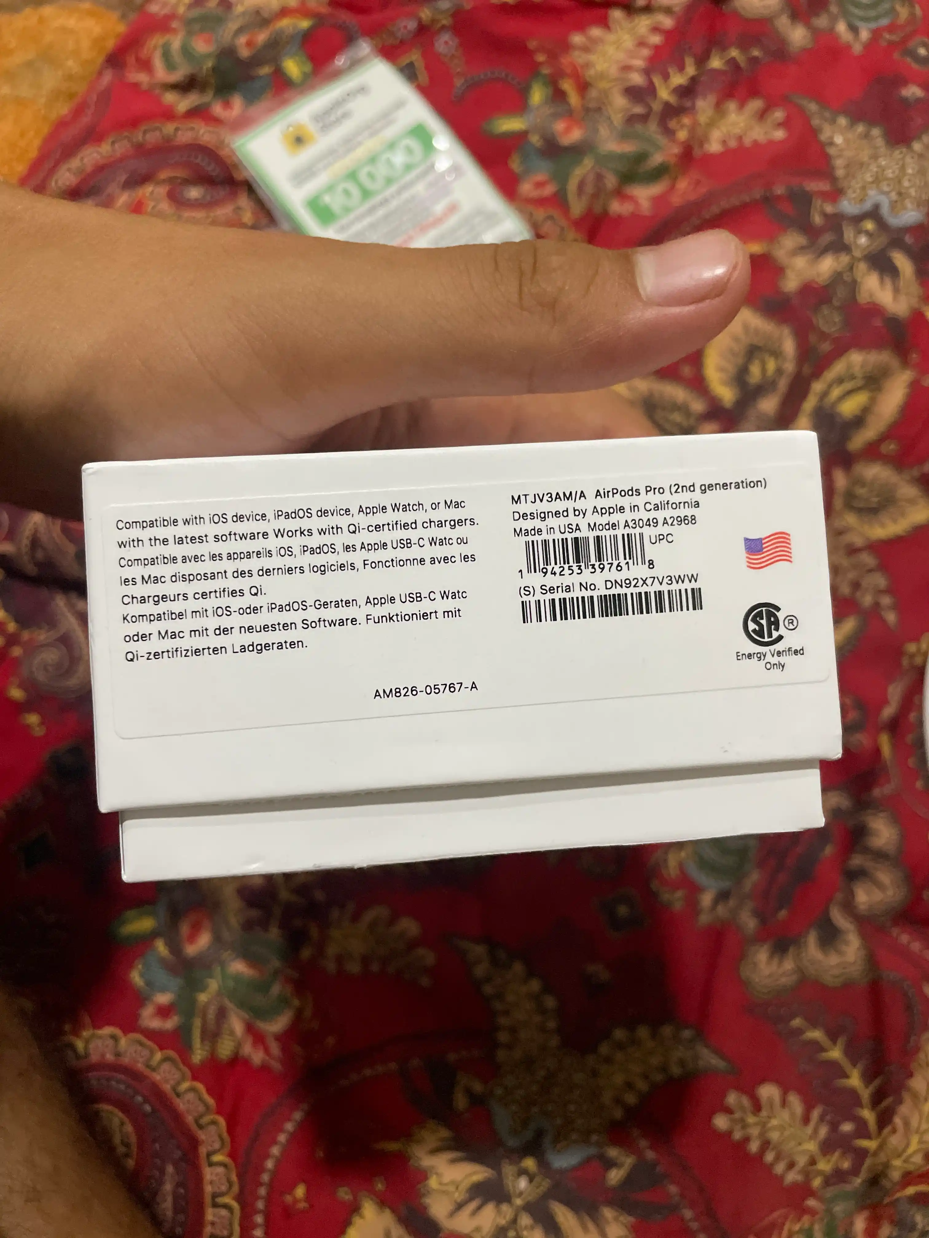 Simsiz quloqchinlar  Pods Pro 2, sensorli Bluetooth,Iphone va Andiroid uchun