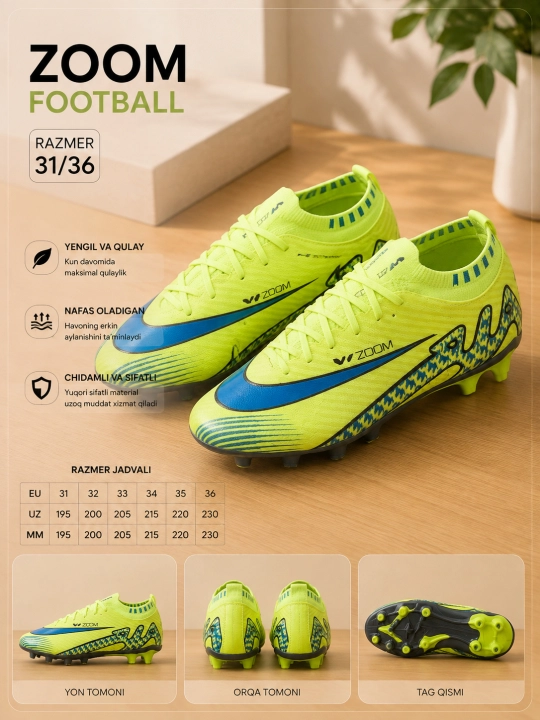 Bolalar uchun futbol butsisi - 