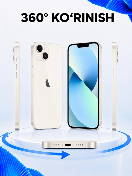 Apple iPhone 13 128GB SIM+eSIM imei ro`yxatdan o`tgan