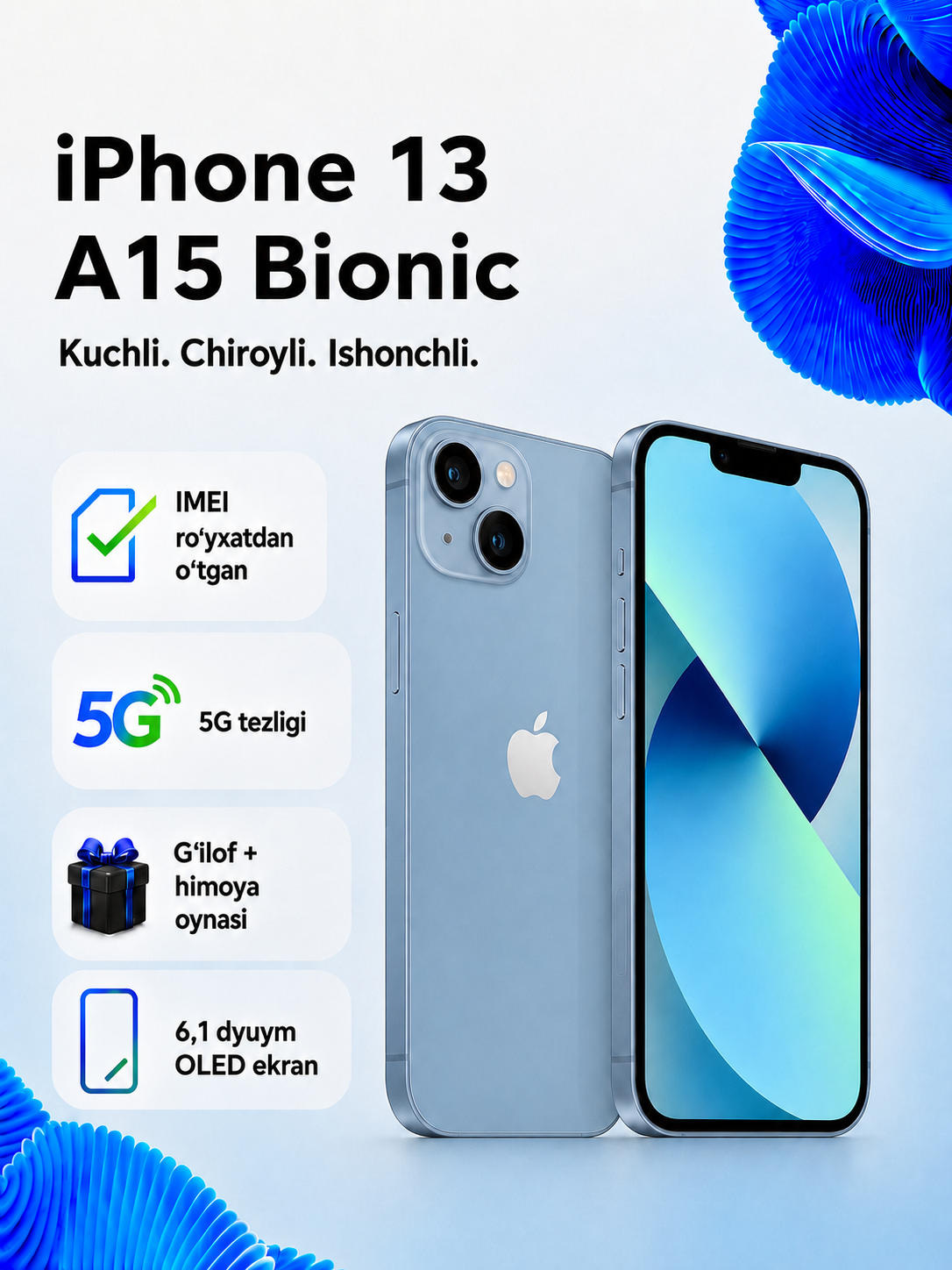 Apple iPhone 13 128GB SIM + eSIM IMEI зарегистрирован