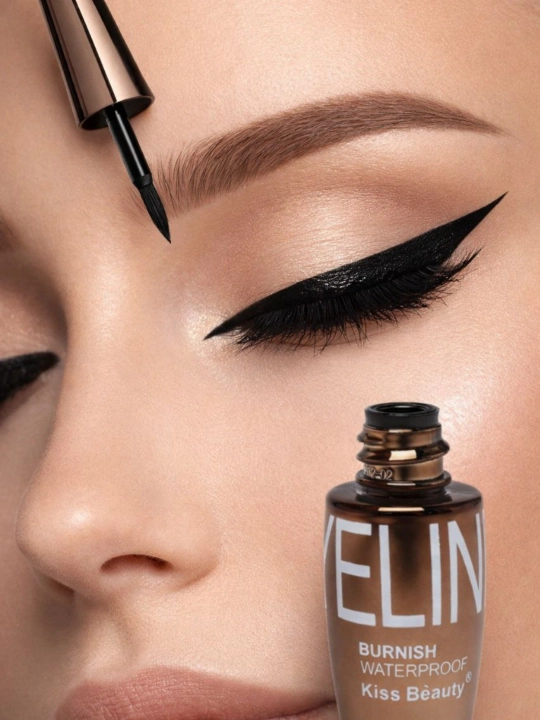 Podvodka Eyeliner Burnish waterproof, ko'z uchun - 