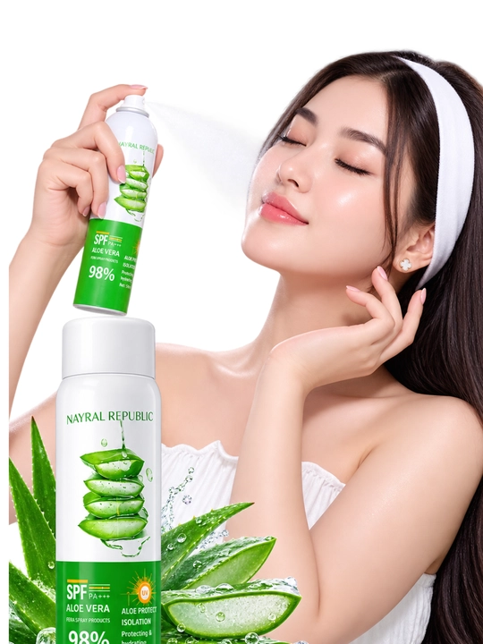 Nayral Republic Aloe Vera Fera SPF PA+++ 98% aloe vera spreyi - 