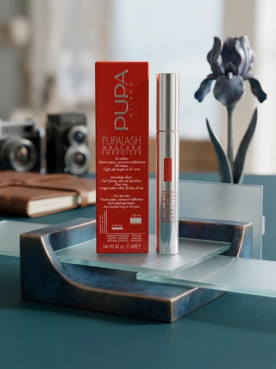 Тушь для ресниц Pupa Pupalash Mascara Energizer черная, стимулирующая рост и объем