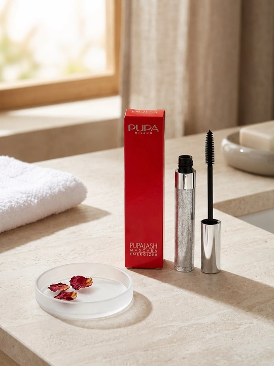 Тушь для ресниц Pupa Pupalash Mascara Energizer черная, стимулирующая рост и объем