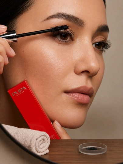 Тушь для ресниц Pupa Pupalash Mascara Energizer черная, стимулирующая рост и объем