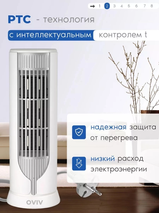 Elektr isitgich, fan isitgichi, pechka, obogrevatel, tezkor samarali isitish, 1000W