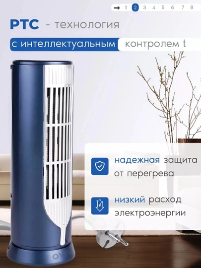 Elektr isitgich, fan isitgichi, pechka, obogrevatel, tezkor samarali isitish, 1000W