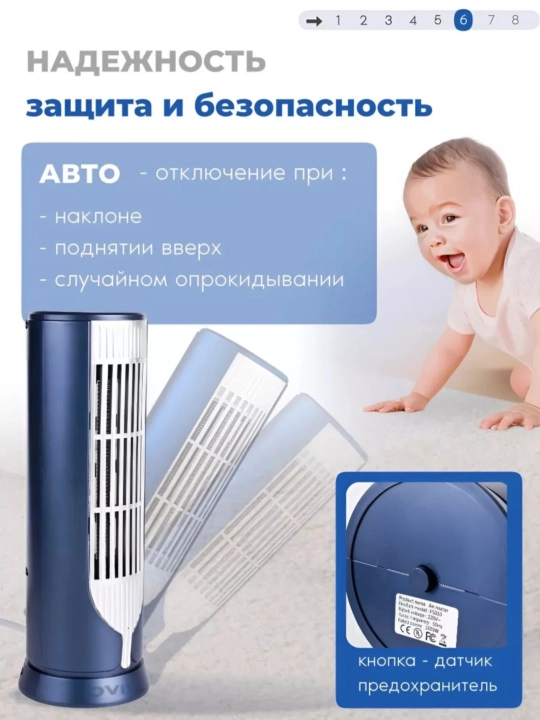 Elektr isitgich, fan isitgichi, pechka, obogrevatel, tezkor samarali isitish, 1000W