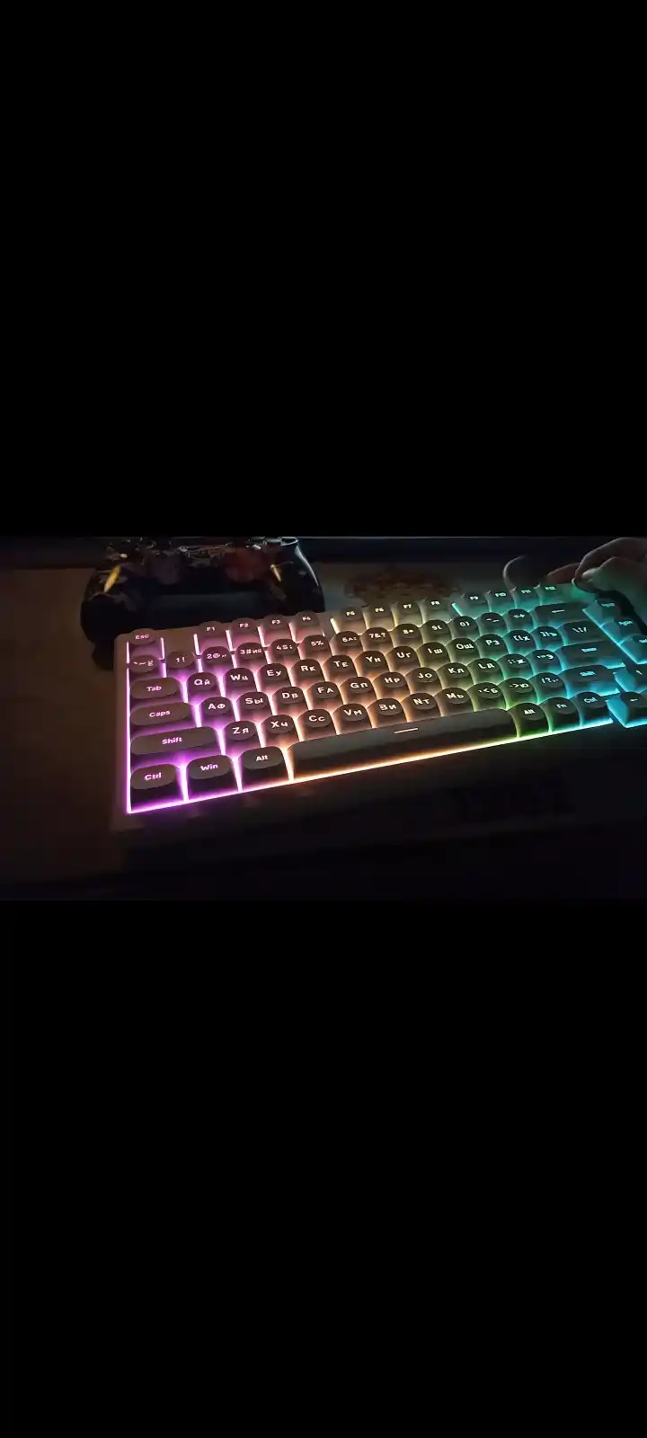 Игровая клавиатура Furycube с RGB подсветкой для геймеров (механическая / мембранная)