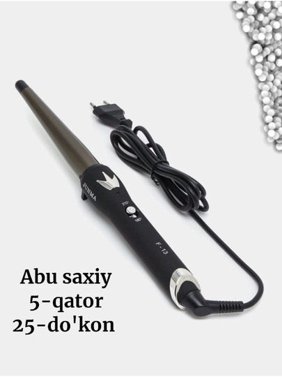 Professional konus sochni jingalak qilish uchun Junma, 13,25 mm, qisqichsiz - 