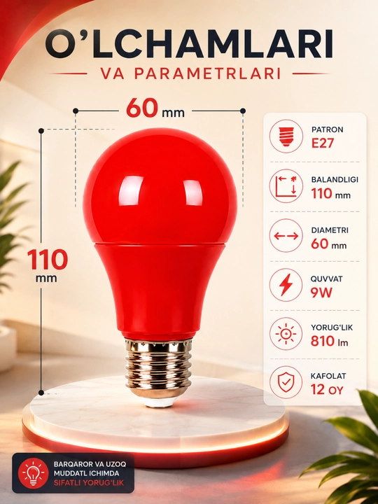 LED lampochka E27 30W, yorqin chiroq, uy va ofis uchun energiya tejovchi lampa