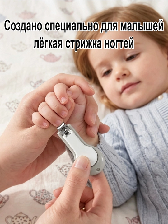 Yangi tug'ilgan chaqaloq uchun 4-in-1 manikyur to'plami