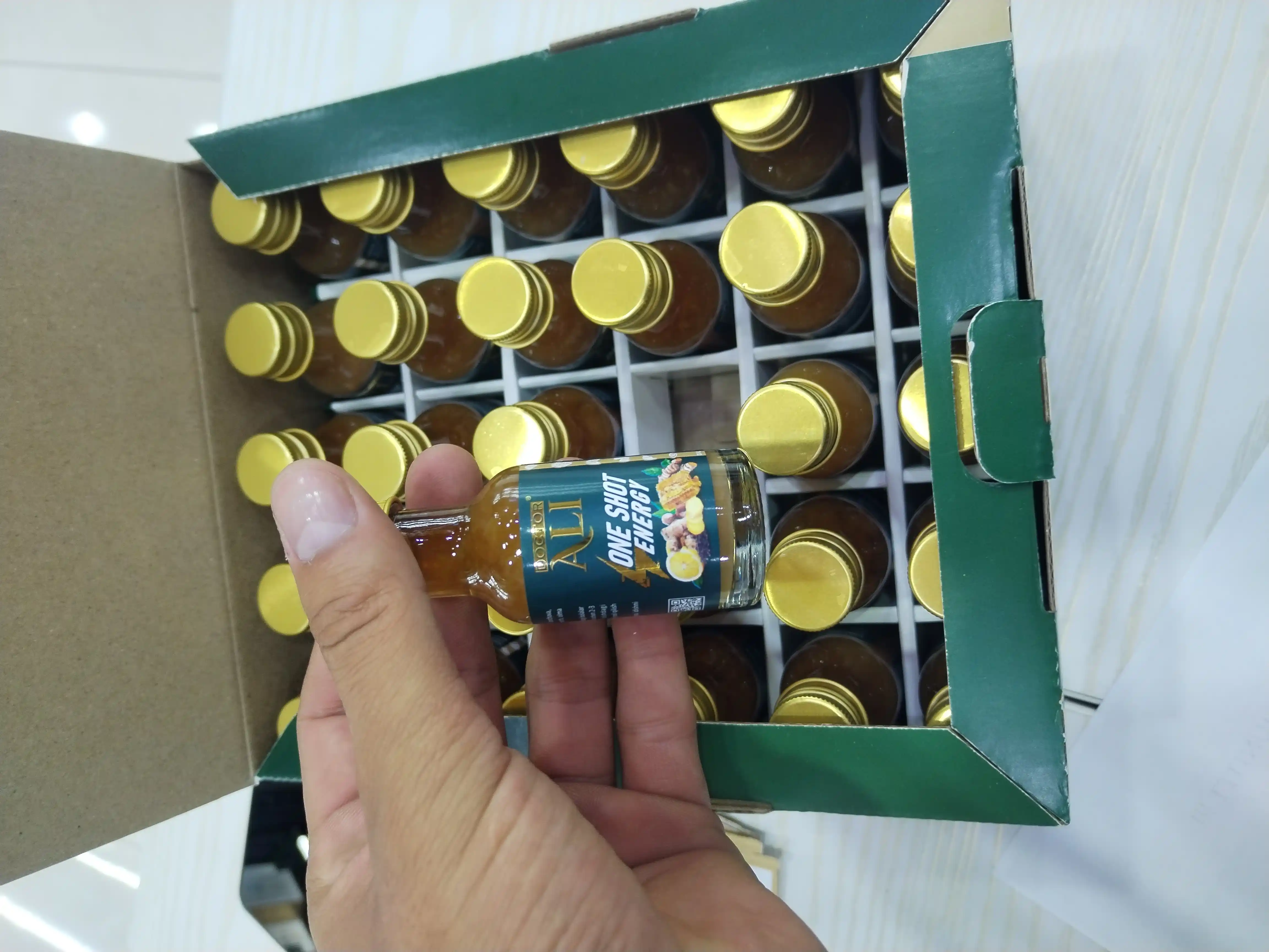 One Shot Energy, для энергии, Doctor Ali Organic-2 (1 упаковка из 30 штук по 30 мл)