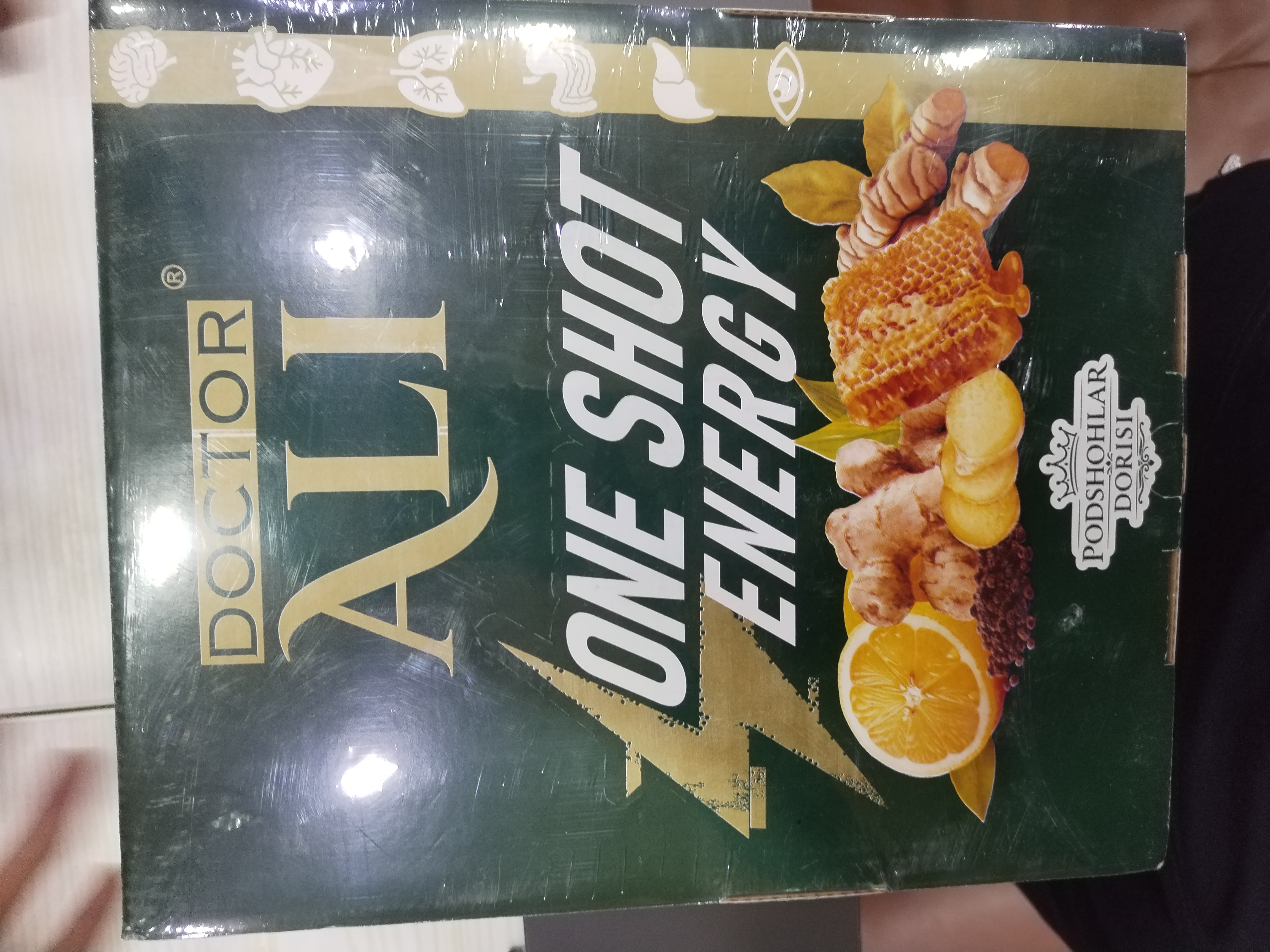 One Shot Energy, для энергии, Doctor Ali Organic-2 (1 упаковка из 30 штук по 30 мл)