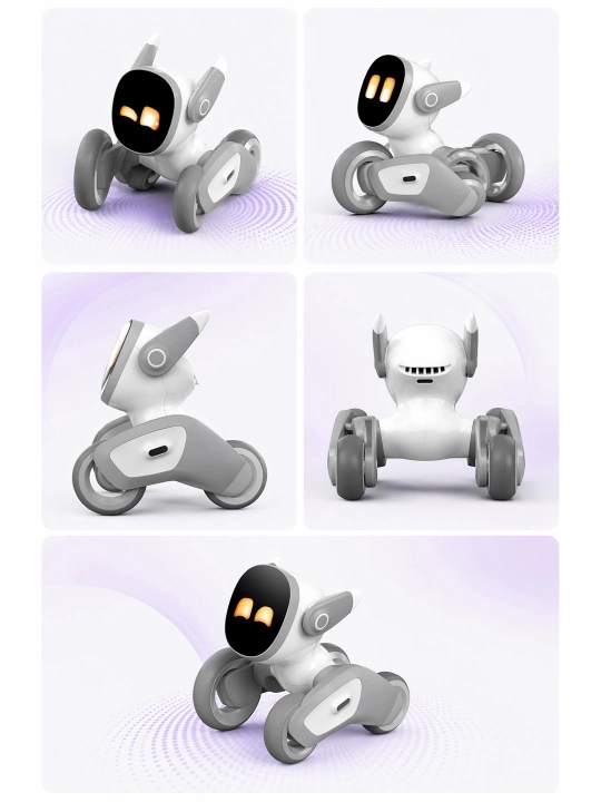 Loona Premium AI robot, ChatGPT, ovozli boshqaruv, HD kamera, Wi-Fi, quvvatlash stansiyasi