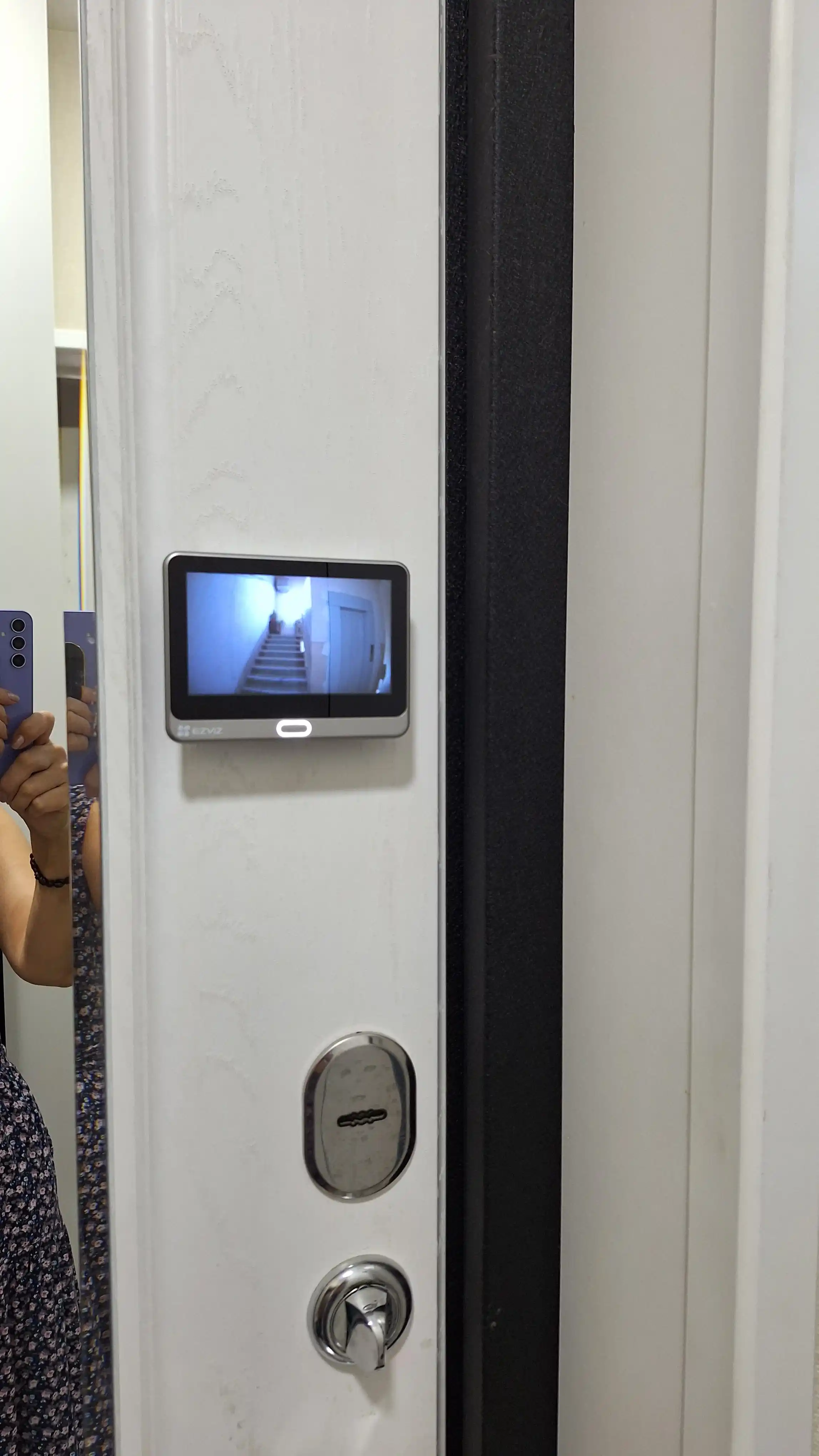 Aqlli videoglazok Wi-Fi EZVIZ DP2C 2MP, kamera, eshik glazogi, domofon, qo‘ng‘iroq