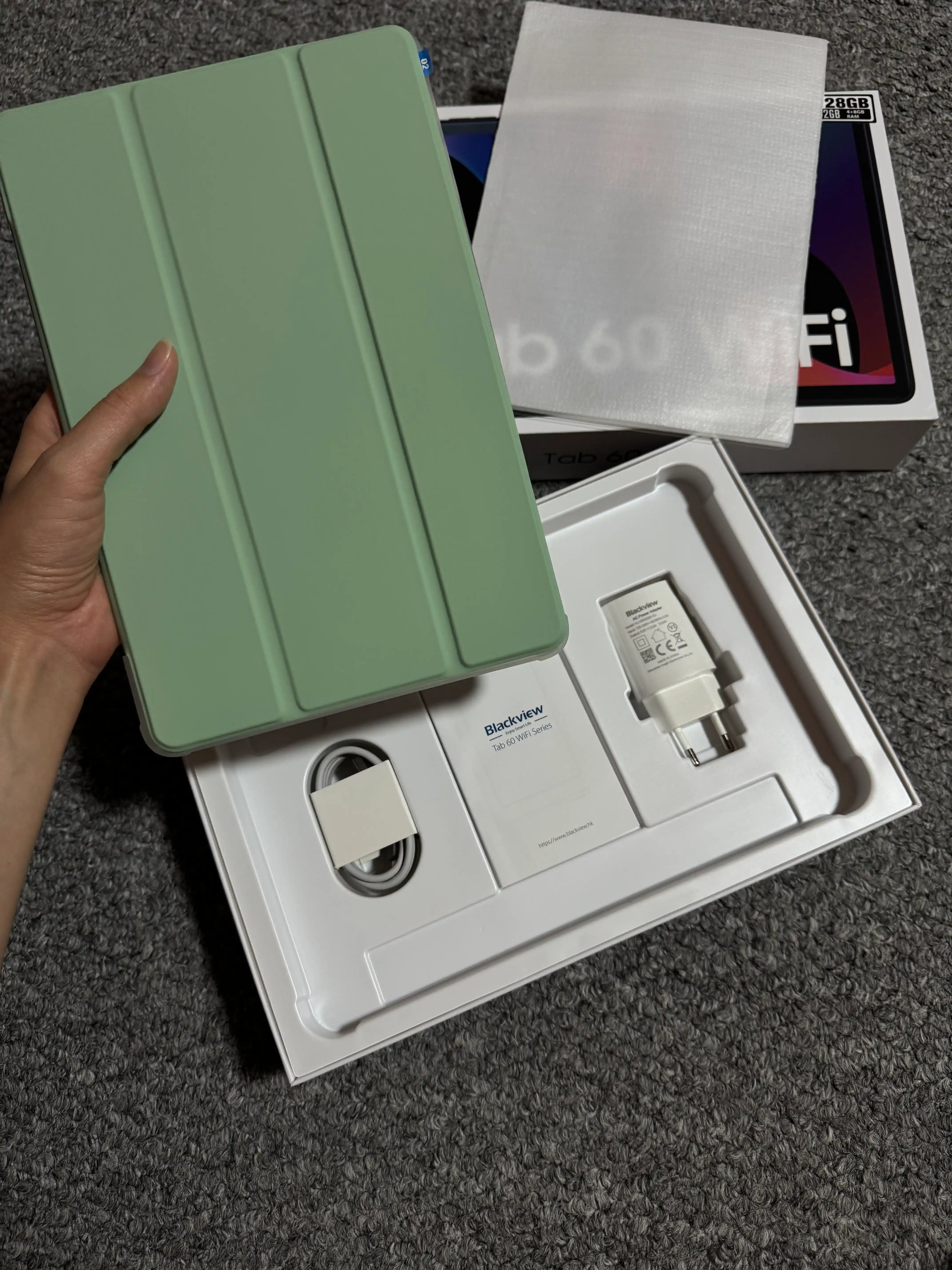 Planshet Blackview Tab 60 WiFi 10.1", 4GB 128GB, 5100 mAs, Android 14