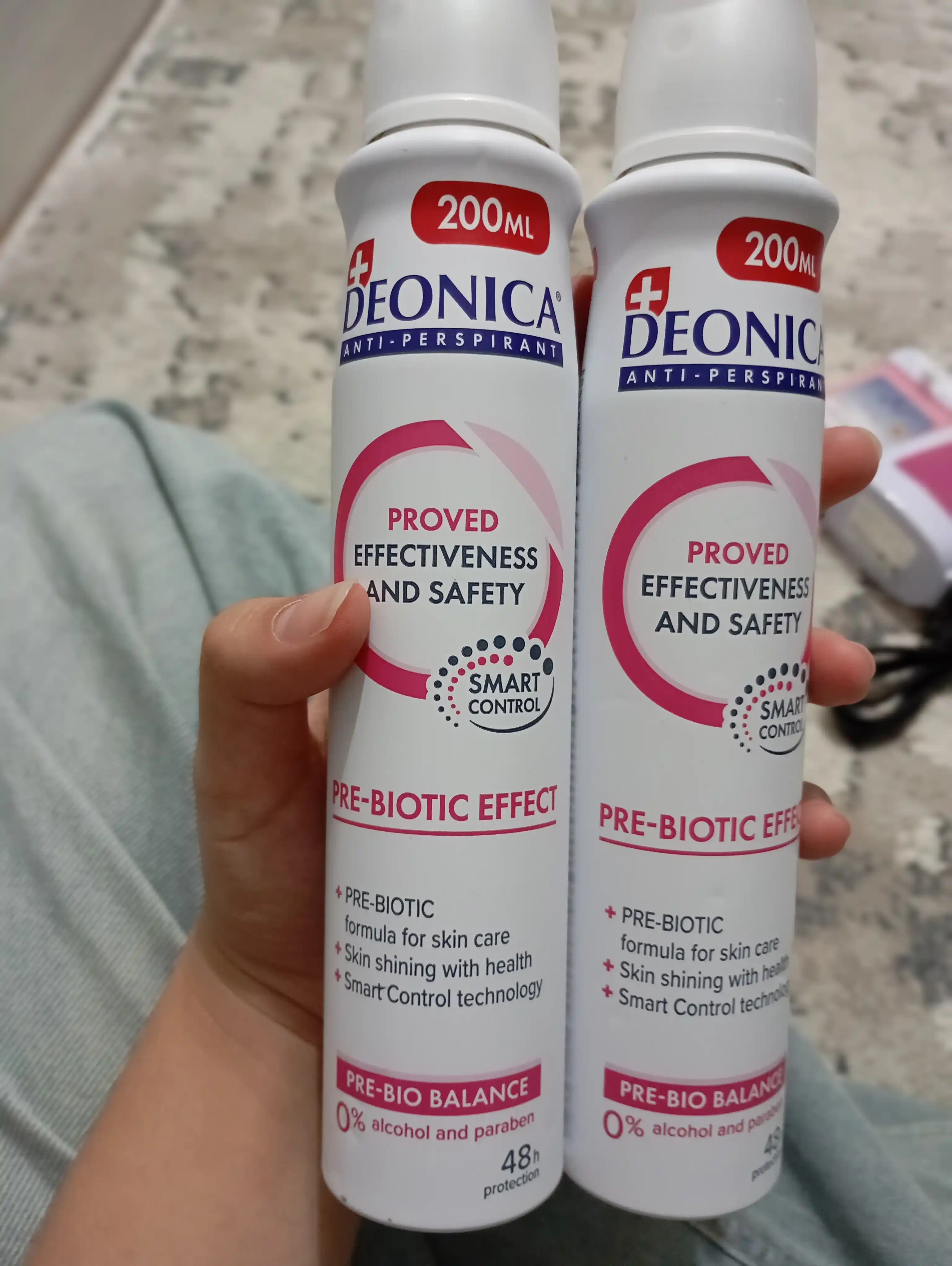 Дезодорант антиперспирант женский спрей Deonica Pre-Biotic Эффект 200 мл