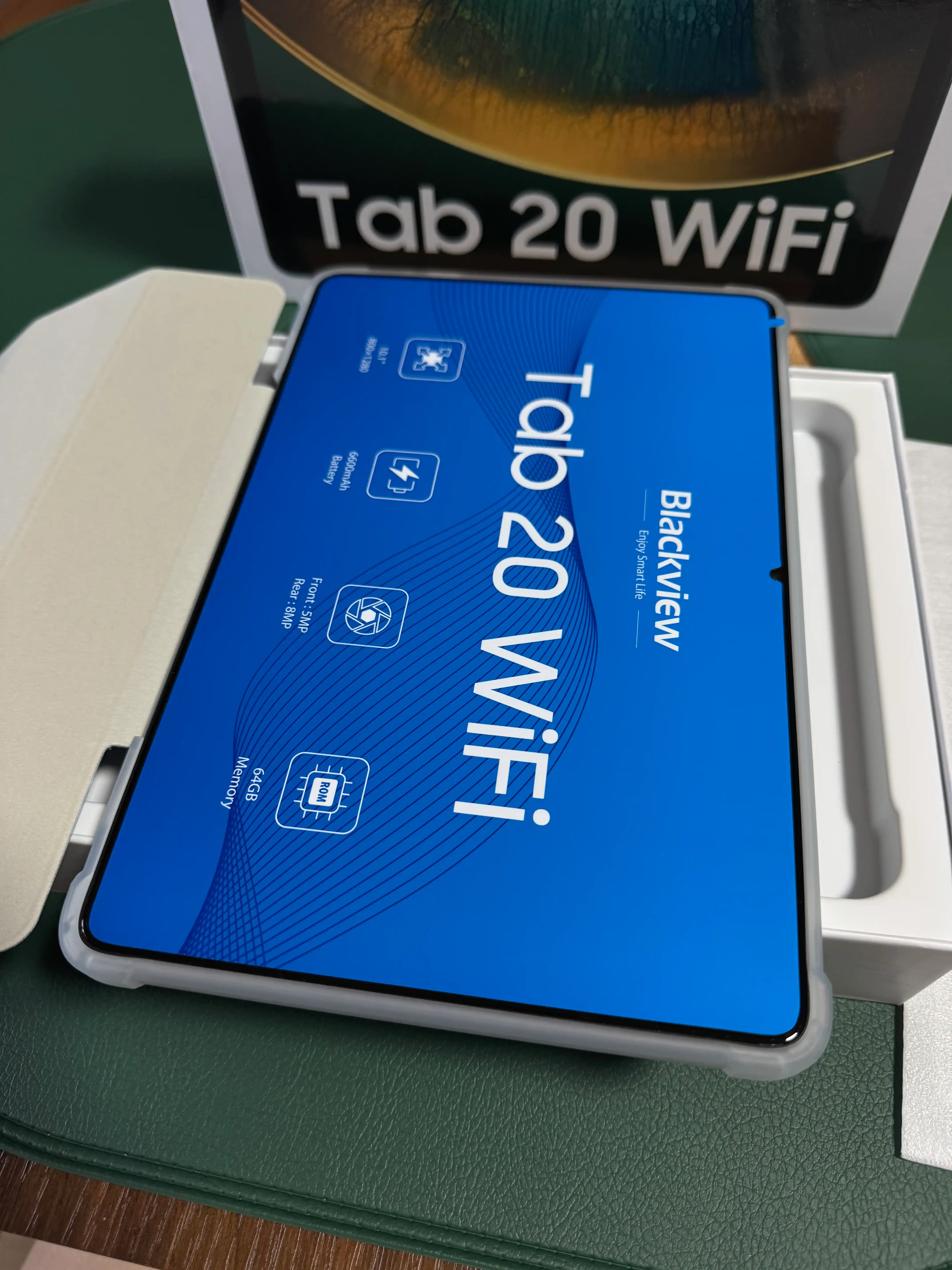 Planshet Blackview Tab 20 WiFi 10.1", 4GB 64GB, 6000 mAs, Android 15