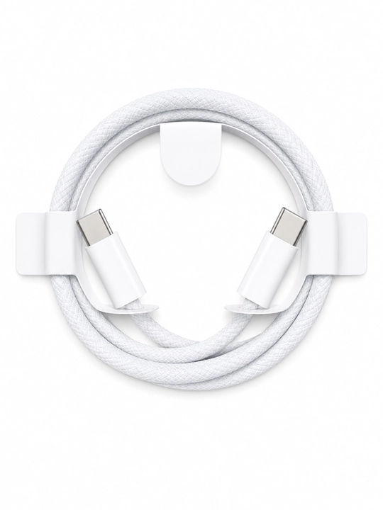 Apple Type-C–Type-C 60 Vt, 1 m kabel, iPhone 15 / 16 / 17 / 18 uchun