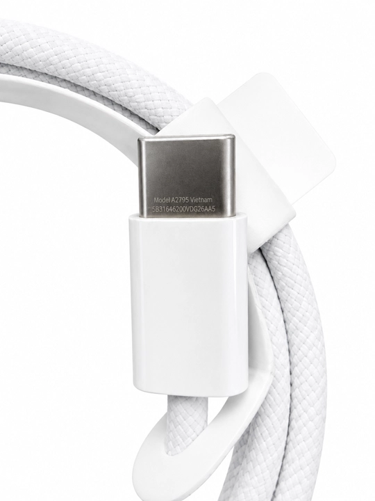 Apple Type-C–Type-C 60 Vt, 1 m kabel, iPhone 15 / 16 / 17 / 18 uchun
